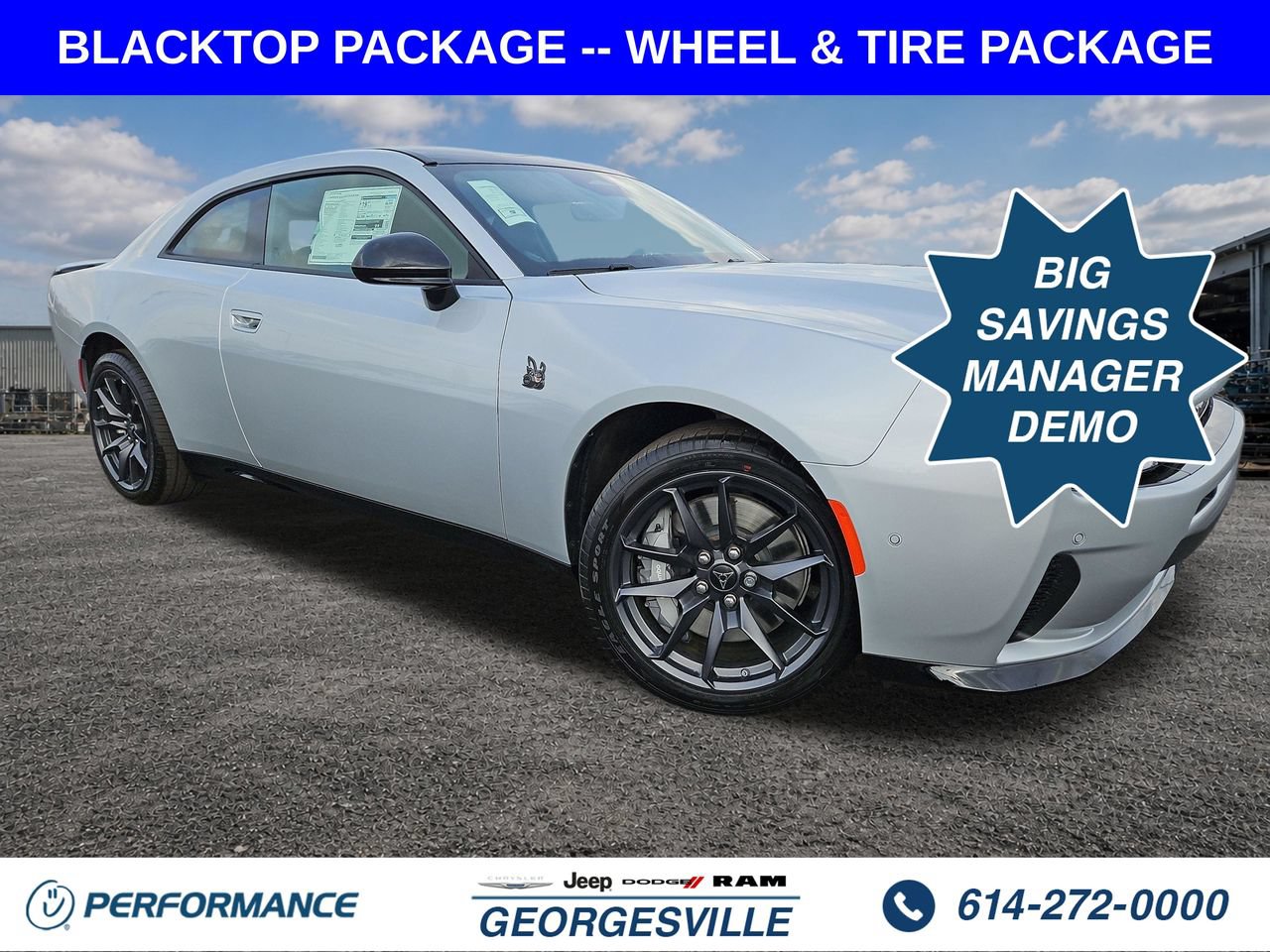 New 2026 Dodge Charger Scat Pack w/ Blacktop Package
