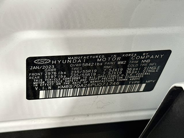 Used 2023 Hyundai Santa Fe Limited w/ Cargo Package AWD/4WD image 32