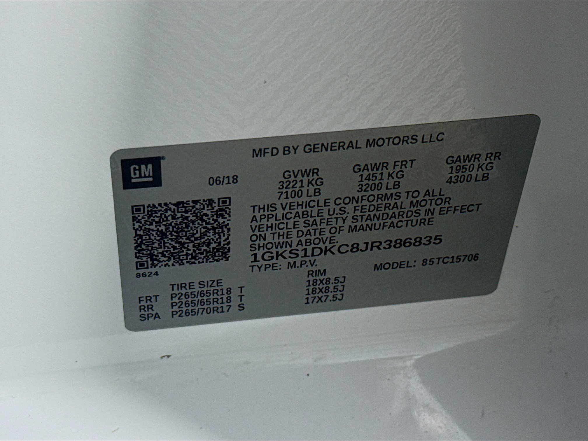 Used 2018 GMC Yukon SLT w/ HD Trailering Package image 39