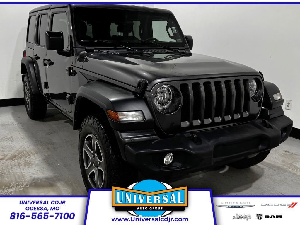 Used 2022 Jeep Wrangler Unlimited Sport image 1