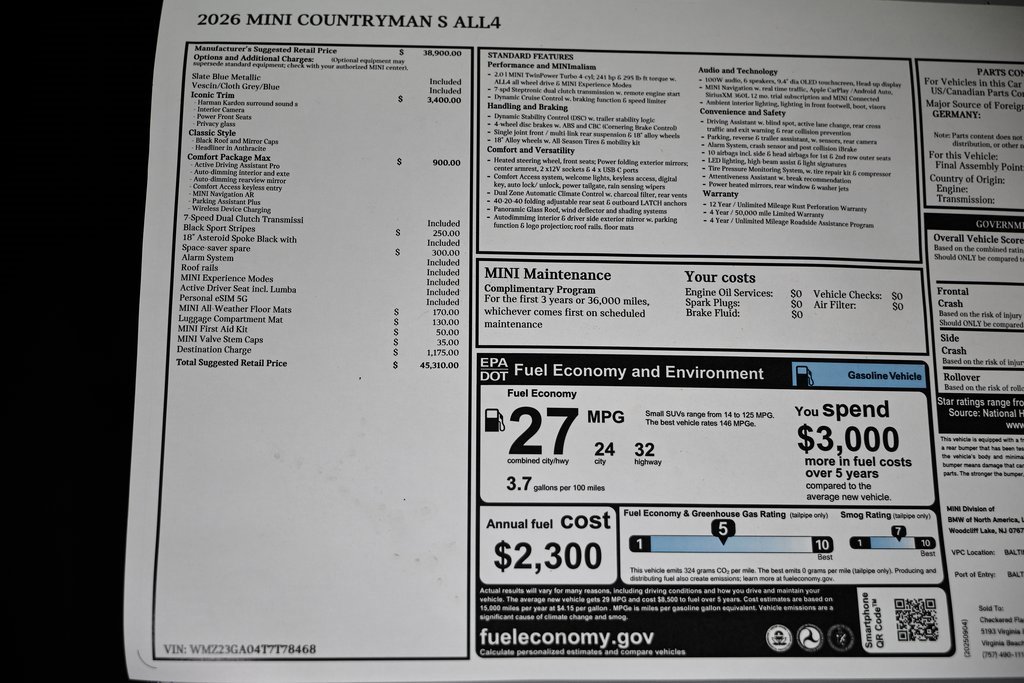 New 2026 MINI Cooper Countryman S image 41
