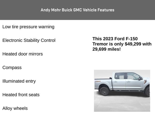 Used 2023 Ford F150 Tremor w/ 360 Degree Camera Package image 12
