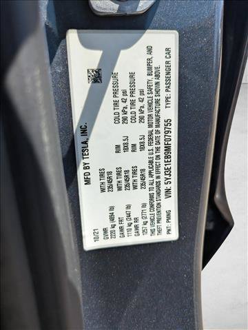 Used 2021 Tesla Model 3 Long Range AWD/4WD image 24