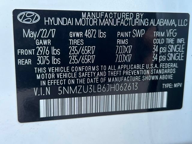 Used 2018 Hyundai Santa Fe Sport w/ 2.4L Value Package 02 FWD image 22