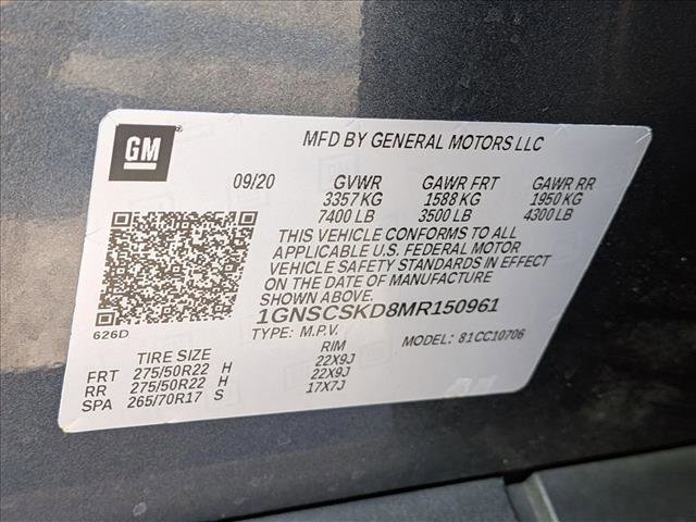 Used 2021 Chevrolet Tahoe Premier image 25