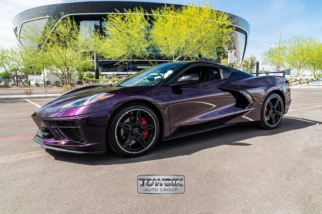 Used 2023 Chevrolet Corvette Stingray Preferred Cpe w/ Engine Appearance Package RWD video 1