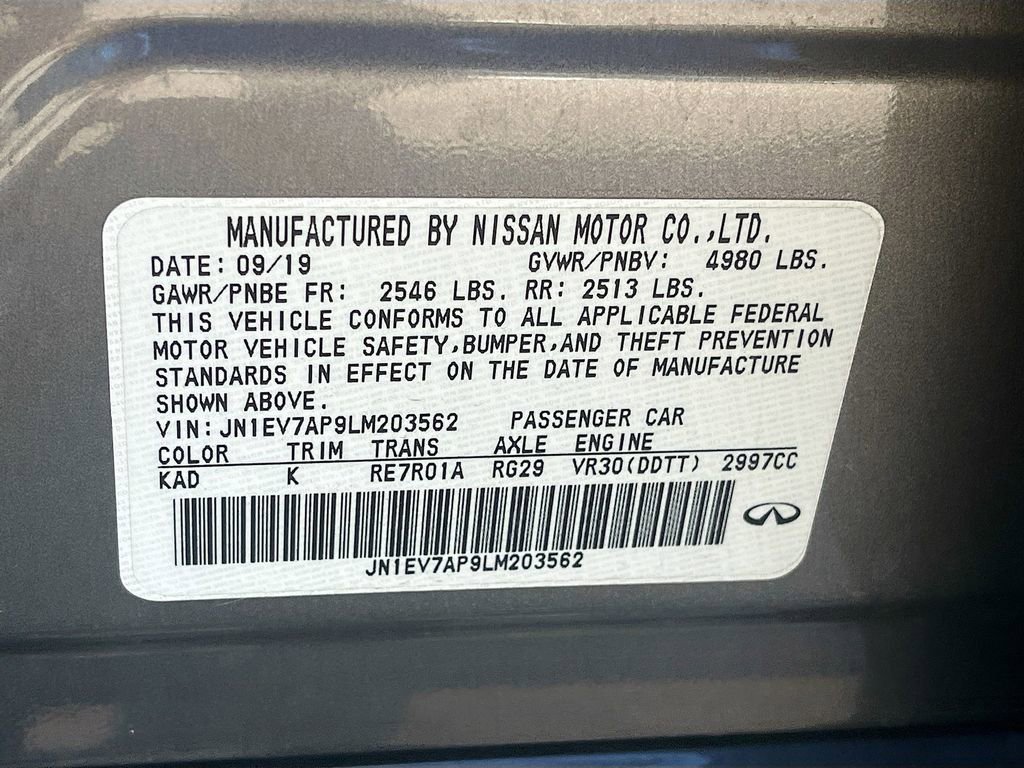 Used 2020 INFINITI Q50 Sport RWD image 32
