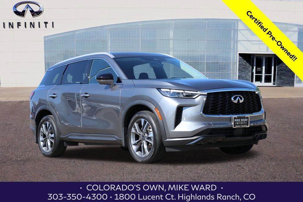 Certified 2025 INFINITI QX60 Luxe w/ Vision Package image 8