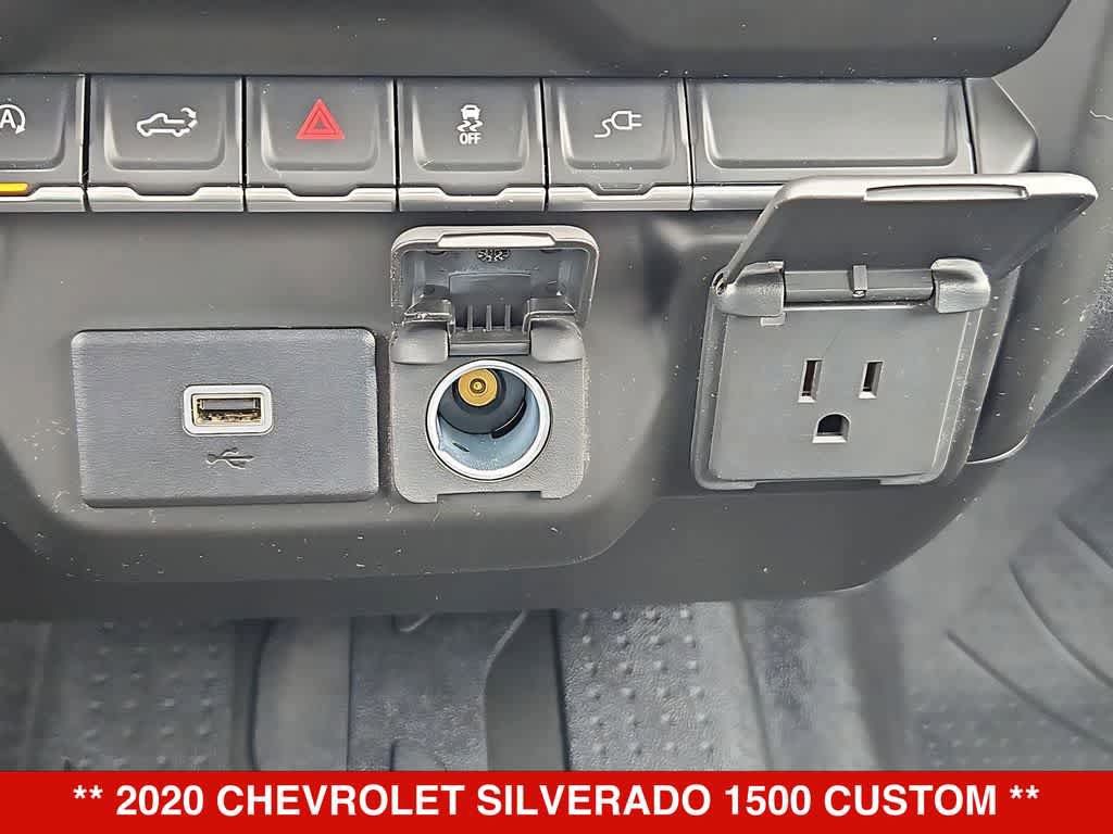 Used 2020 Chevrolet Silverado 1500 Custom w/ Custom Value Package AWD/4WD image 29