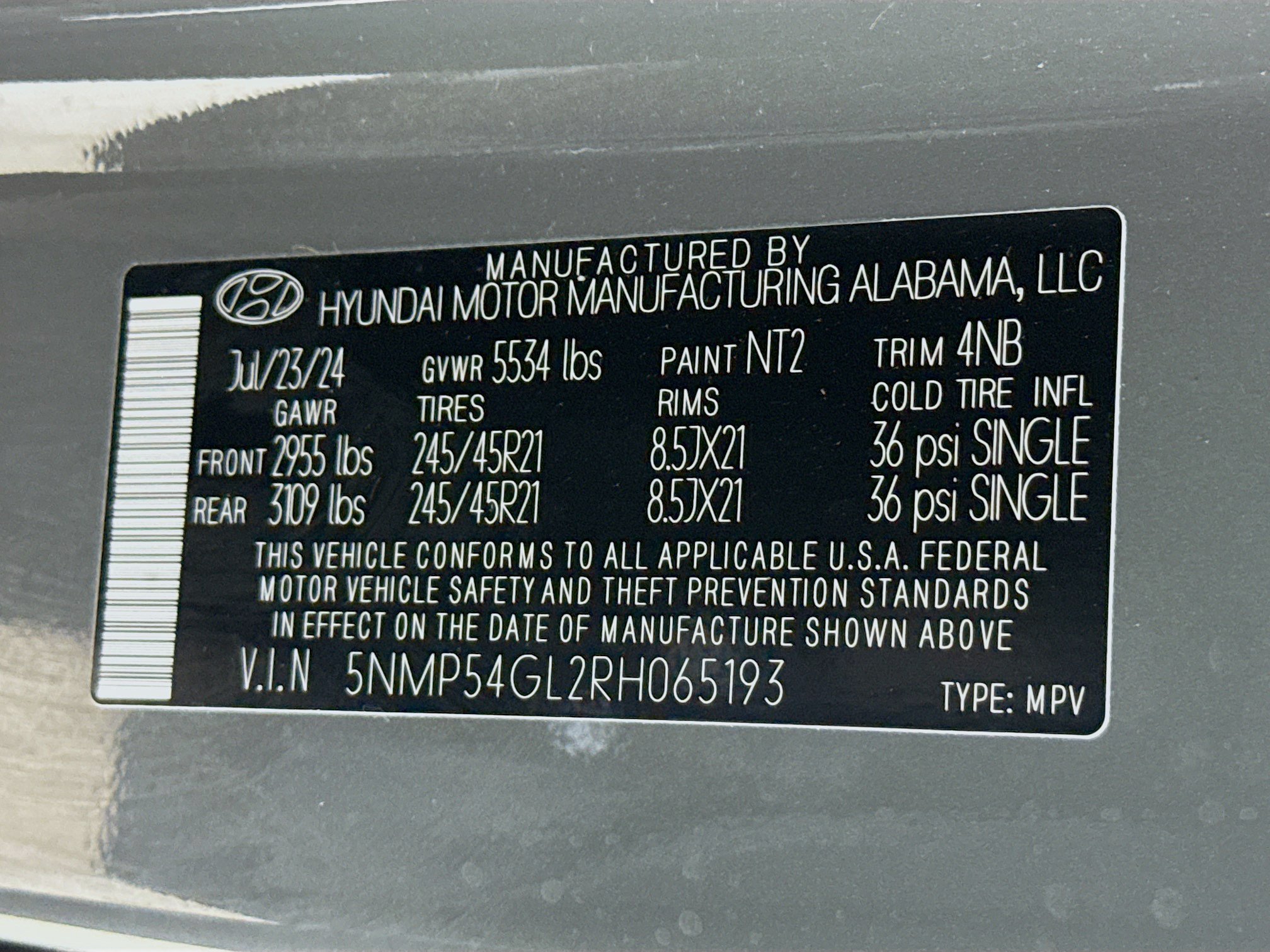 Used 2024 Hyundai Santa Fe Calligraphy FWD image 41