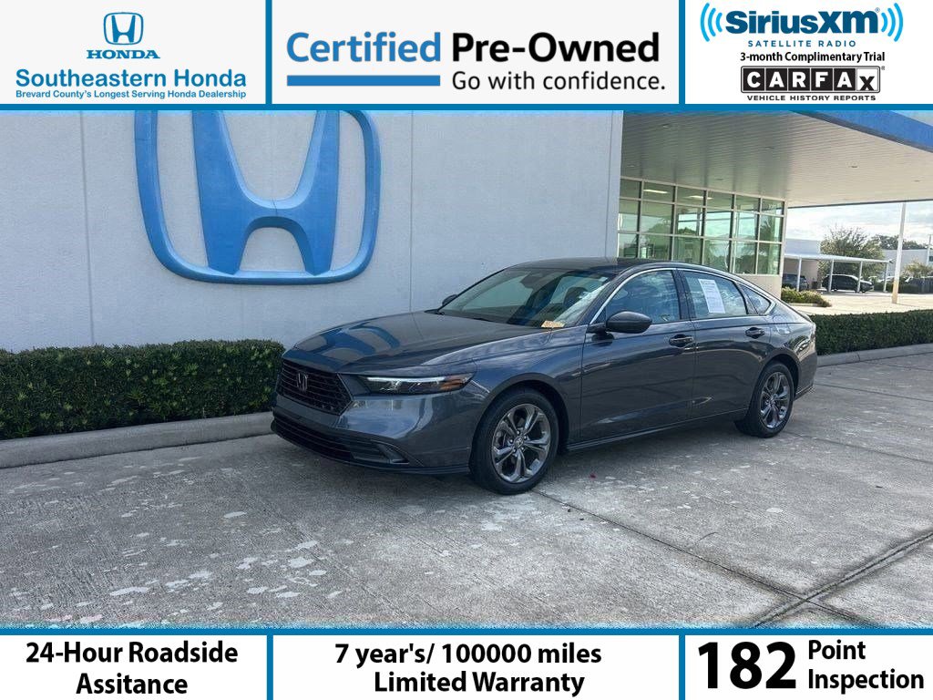 Certified 2024 Honda Accord EX