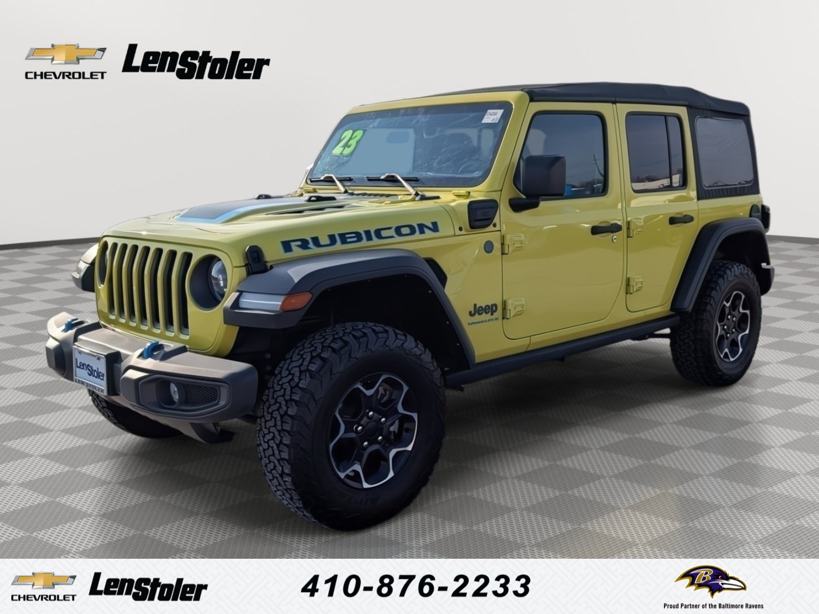 Used 2023 Jeep Wrangler Unlimited Rubicon 4xe image 1