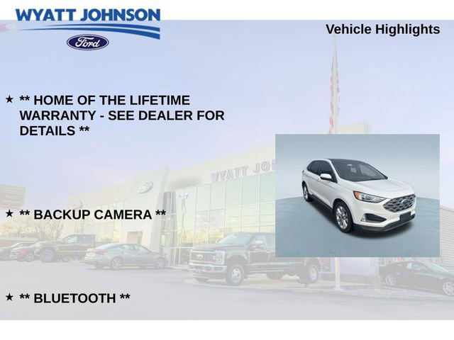 Used 2020 Ford Edge Titanium w/ Class II Trailer Tow Package AWD/4WD image 5