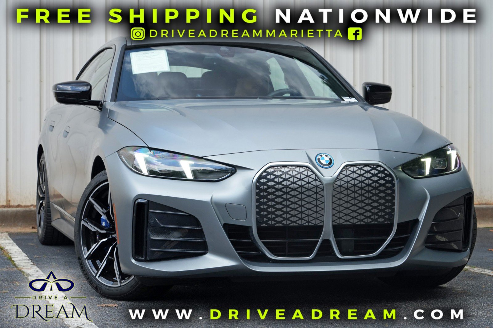 Used 2025 BMW i4 eDrive40 w/ M Sport Package RWD image 2
