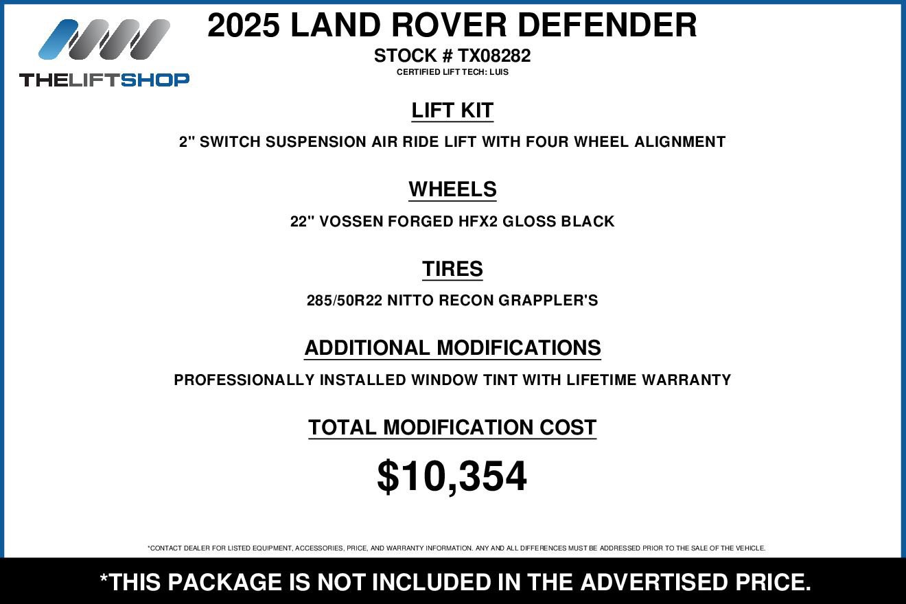 Used 2025 Land Rover Defender 130 X image 2