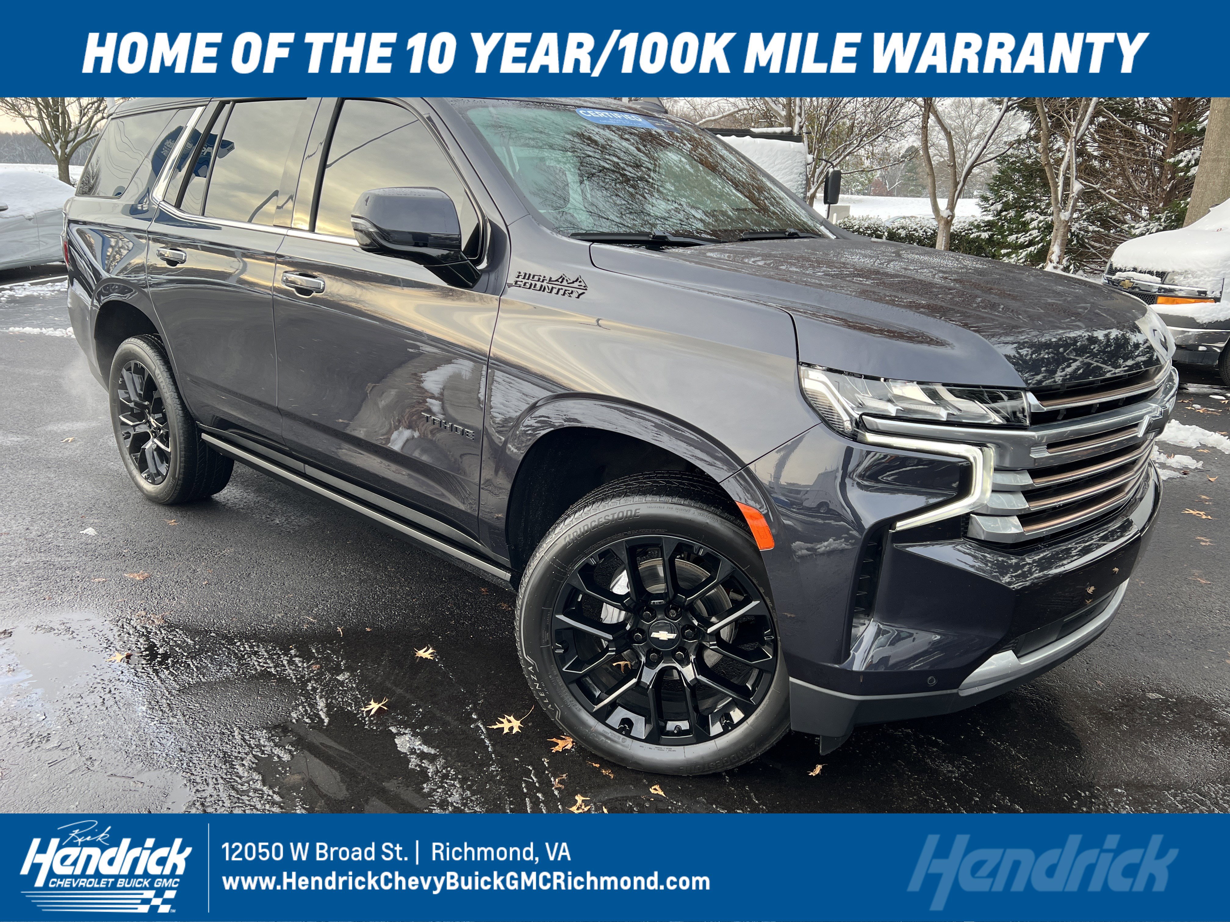 Certified 2023 Chevrolet Tahoe High Country