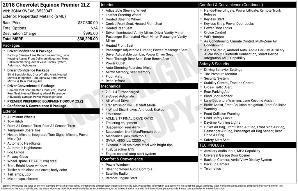 Certified 2018 Chevrolet Equinox Premier image 12