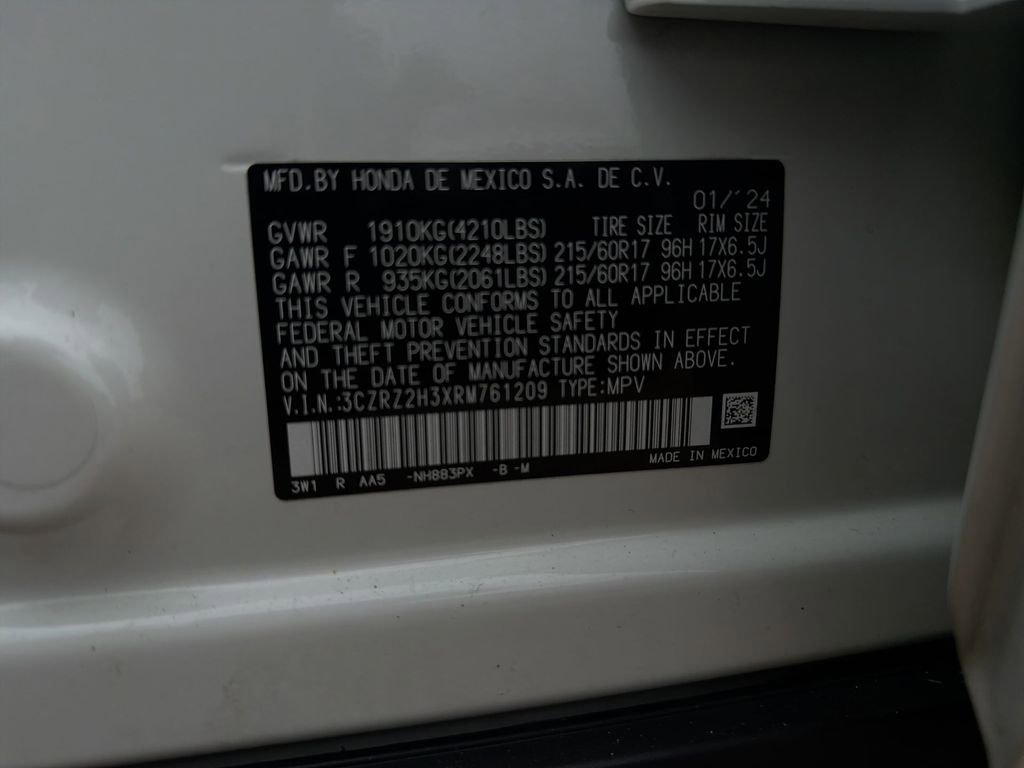 Used 2024 Honda HR-V LX image 28
