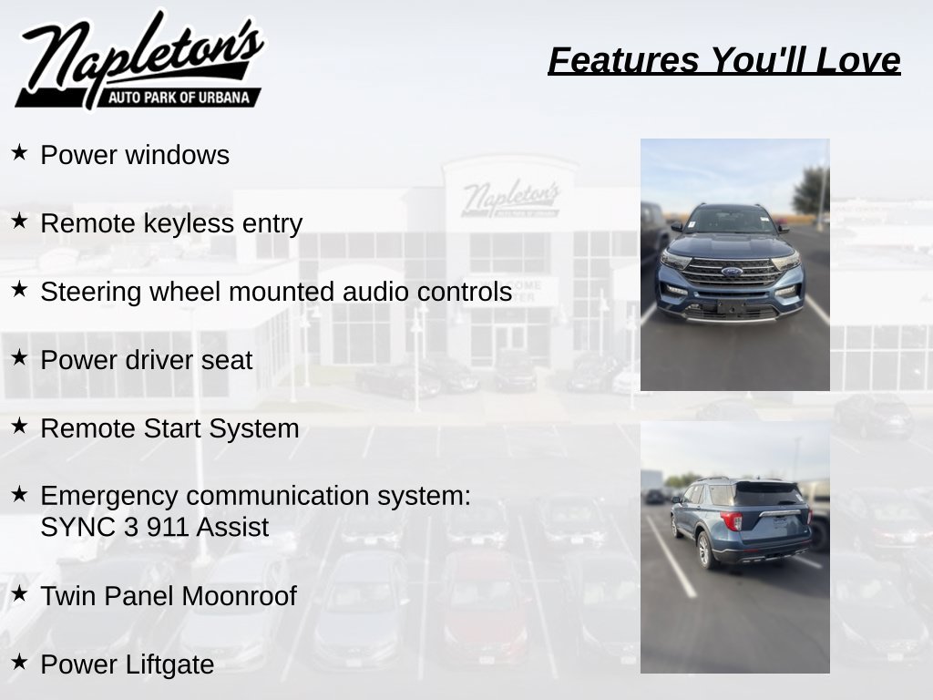 Used 2020 Ford Explorer XLT w/ Equipment Group 202A AWD/4WD image 7