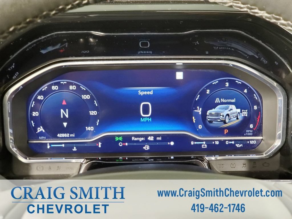 Used 2023 Chevrolet Silverado 1500 High Country w/ High Country Premium Package AWD/4WD image 12