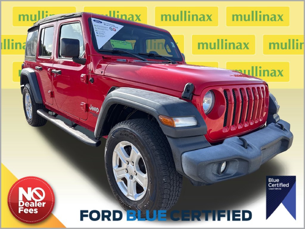 Used 2019 Jeep Wrangler Unlimited Sport S AWD/4WD 360° Tour