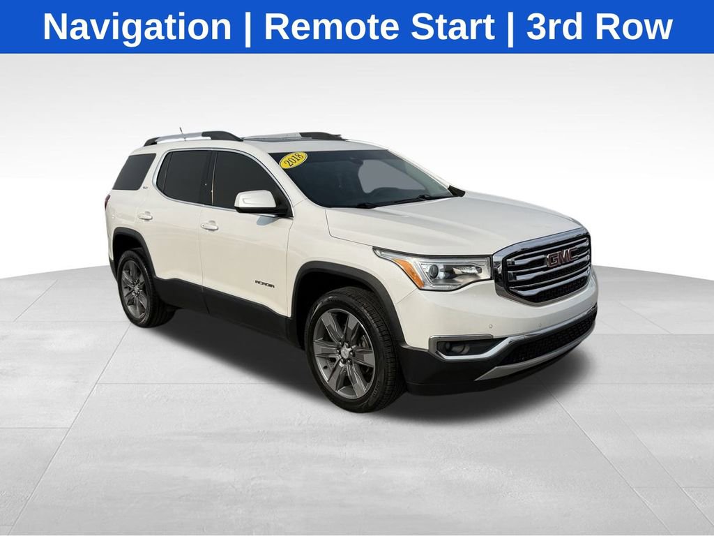Used 2018 GMC Acadia SLT w/ LPO, Floor Liner Package image 1