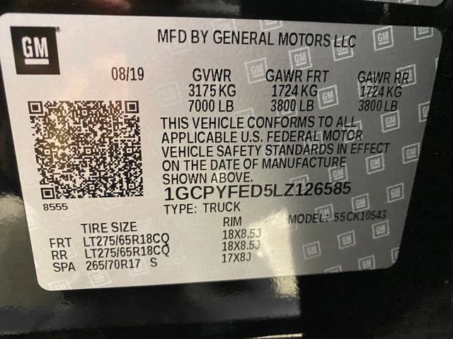 Used 2020 Chevrolet Silverado 1500 LT Trail Boss image 30