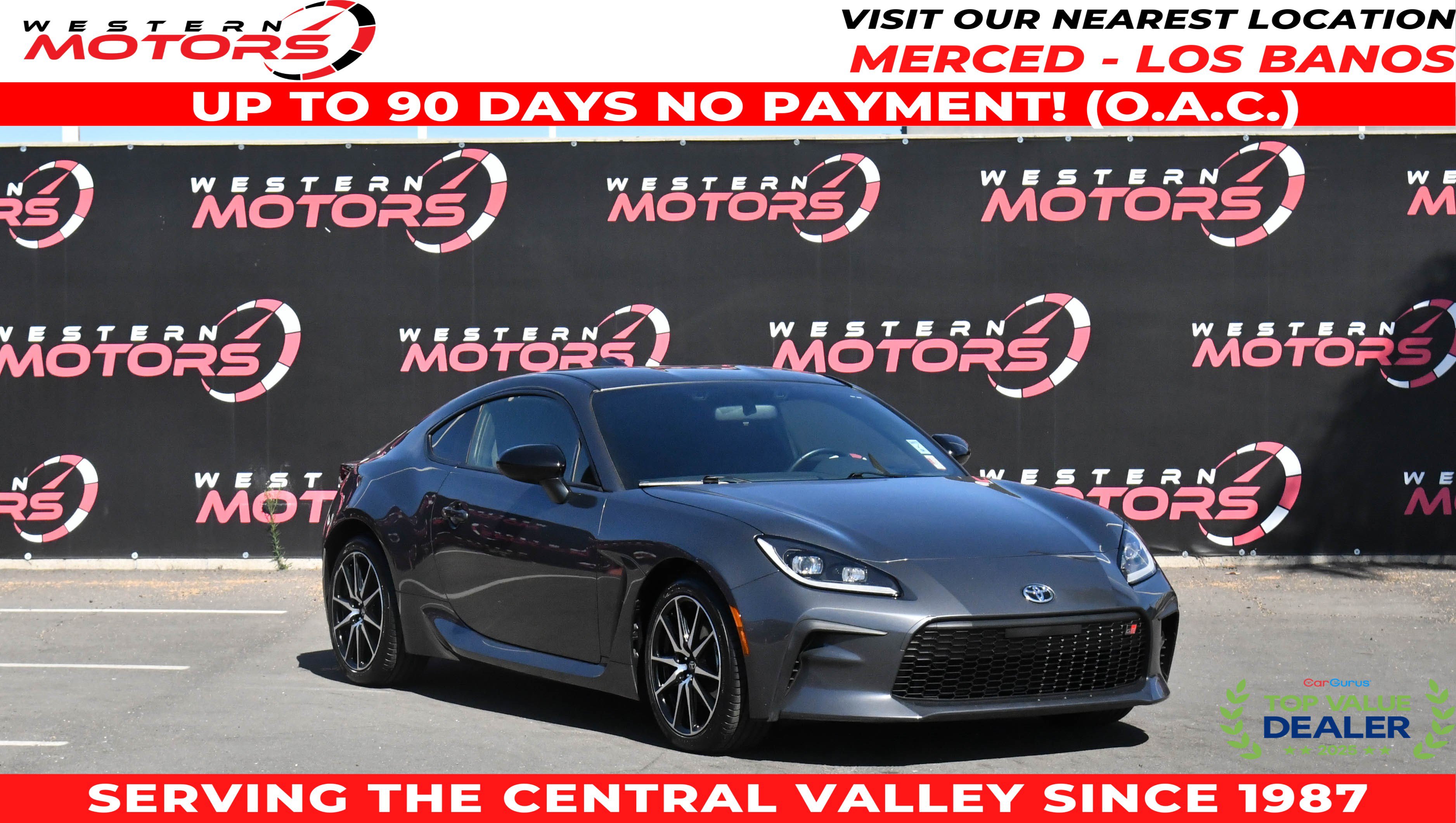Used 2023 Toyota GR86 w/ ALL Weather Mat Package (TMS) RWD image 1