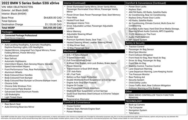 Used 2022 BMW 530i xDrive image 7