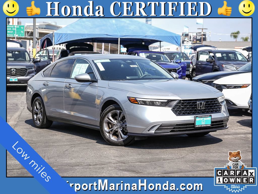 Certified 2023 Honda Accord EX