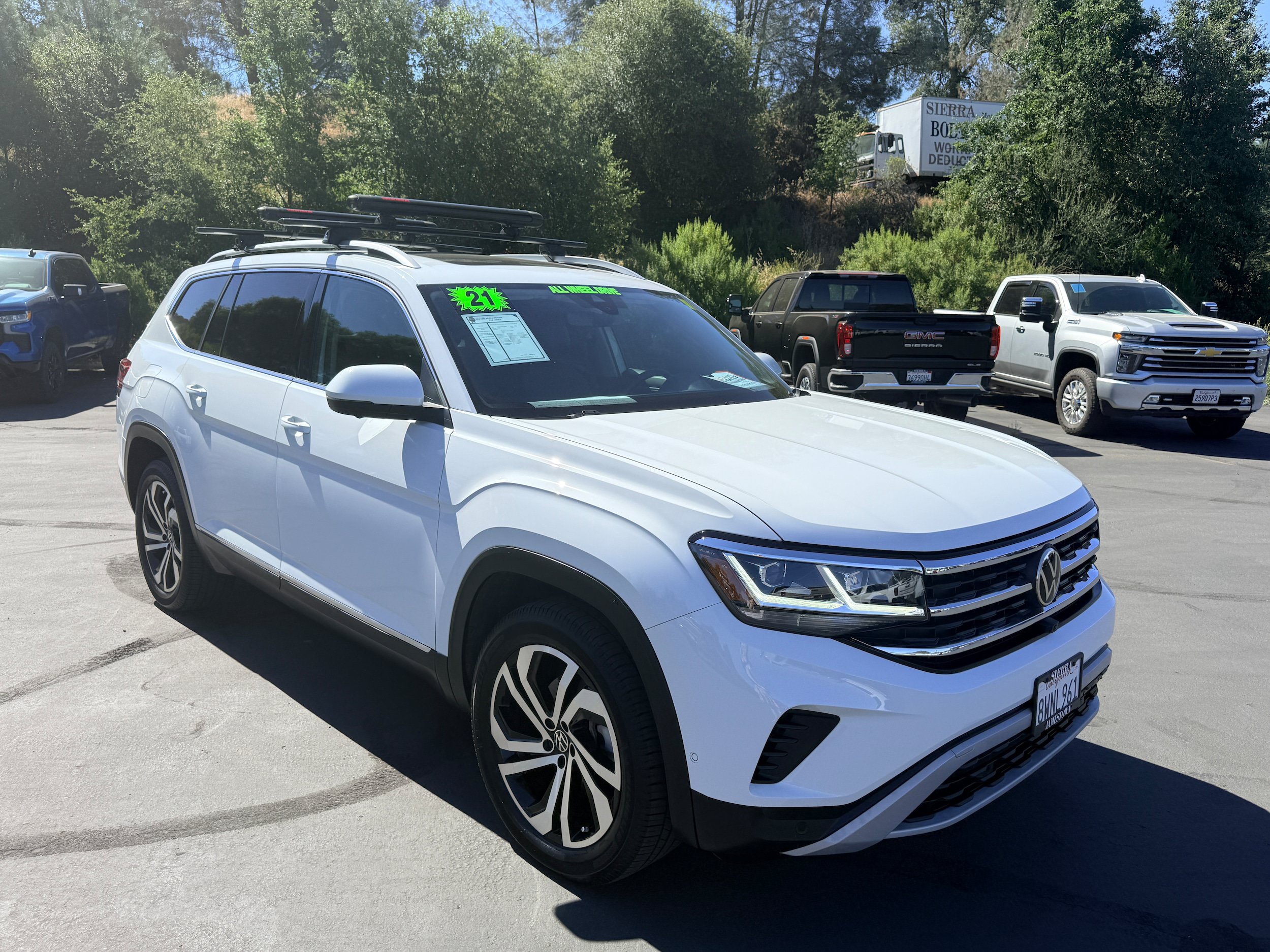 Used 2021 Volkswagen Atlas SEL Premium AWD/4WD image 4