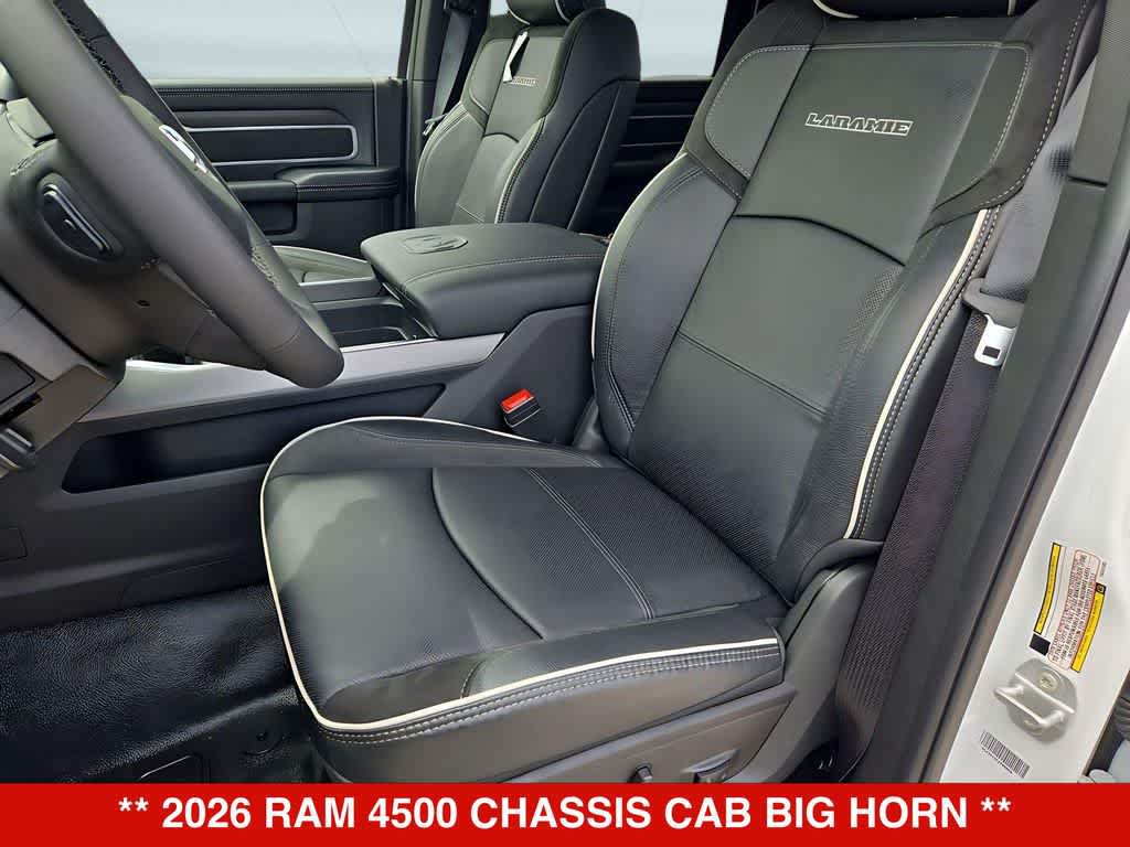 New 2026 RAM 4500 4x4 Crew Cab DRW w/ Laramie Trim Package image 18