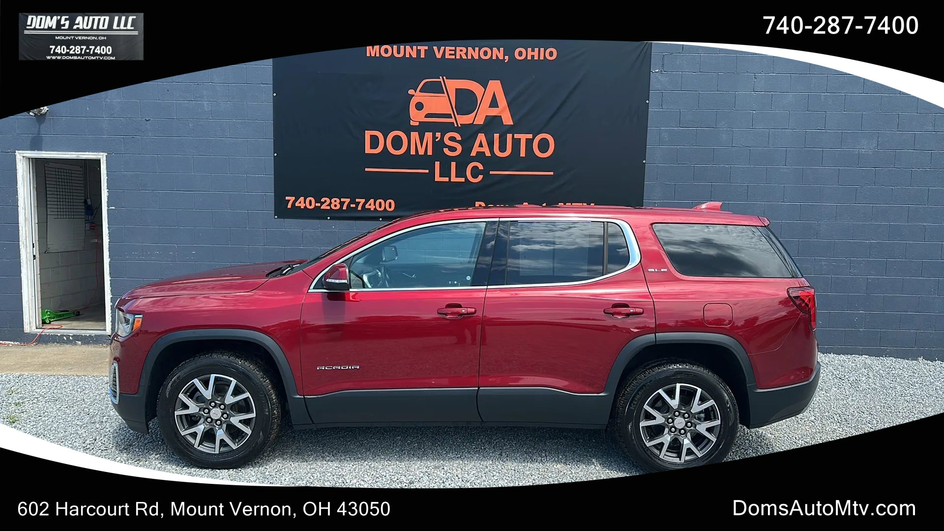 Used 2020 GMC Acadia SLE image 1