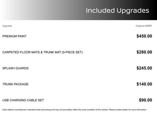 New 2025 Nissan Versa SR w/ Trunk Package image 4