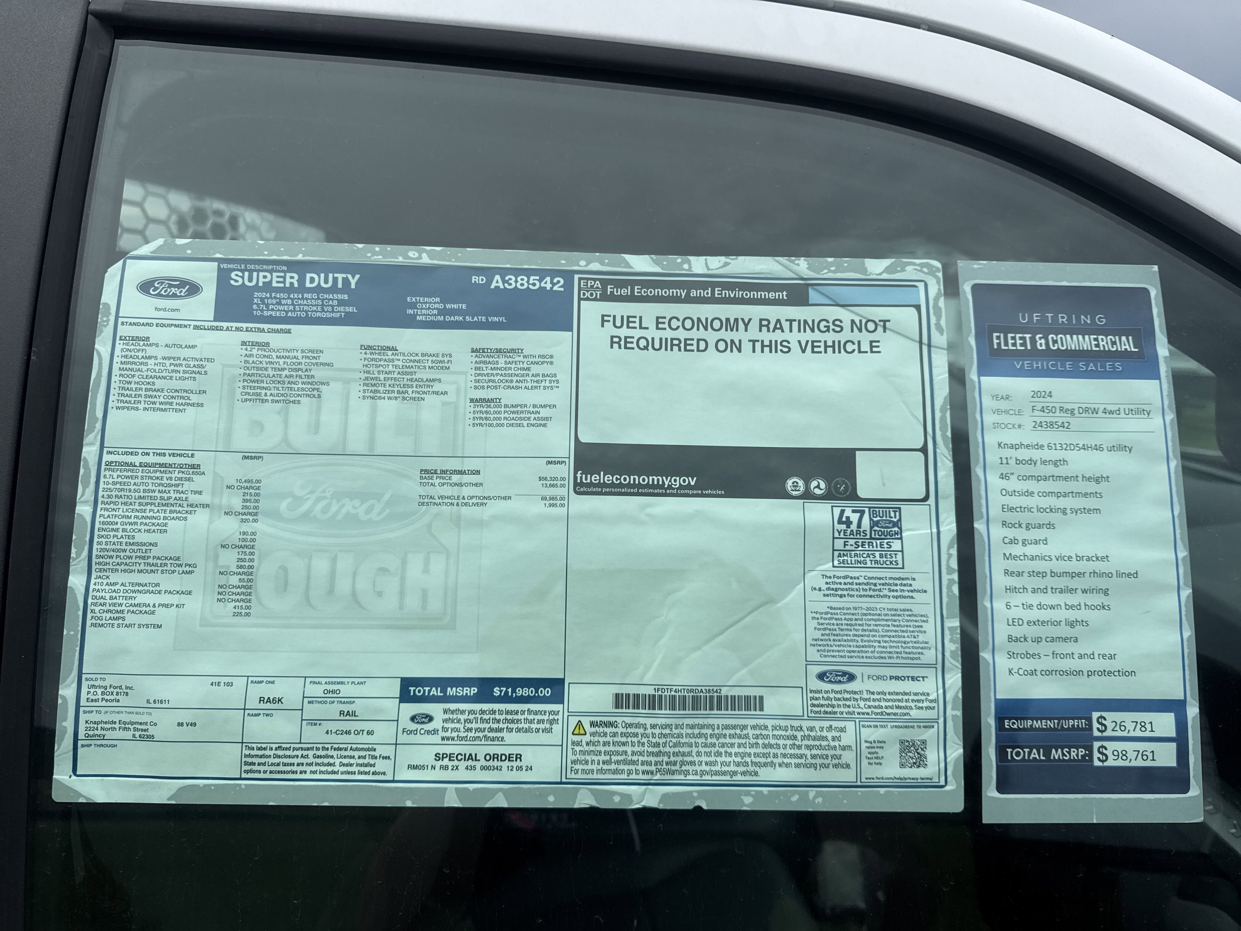 New 2024 Ford F450 XL image 15