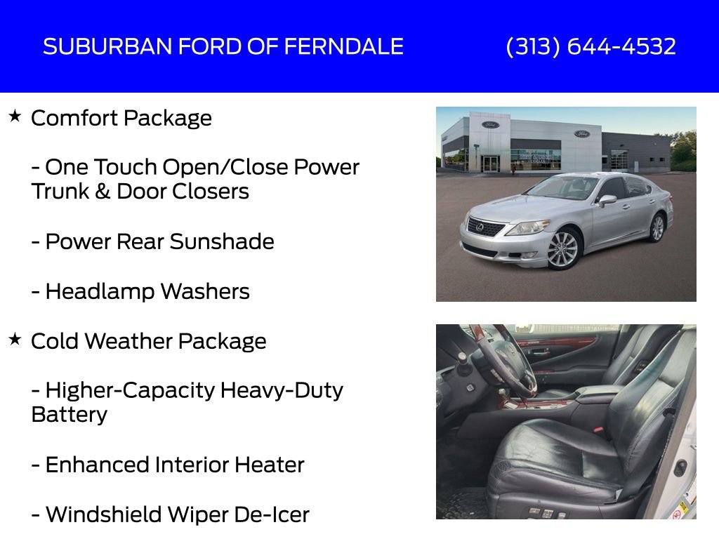 Used 2010 Lexus LS 460 AWD image 8