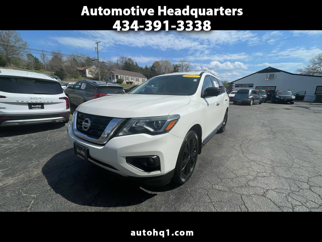 Used 2017 Nissan Pathfinder Platinum w/ Midnight Edition Package