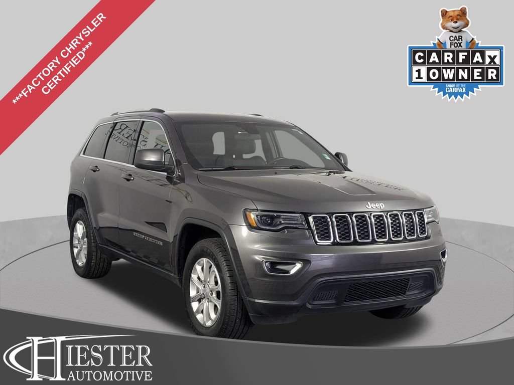 Certified 2021 Jeep Grand Cherokee Laredo X