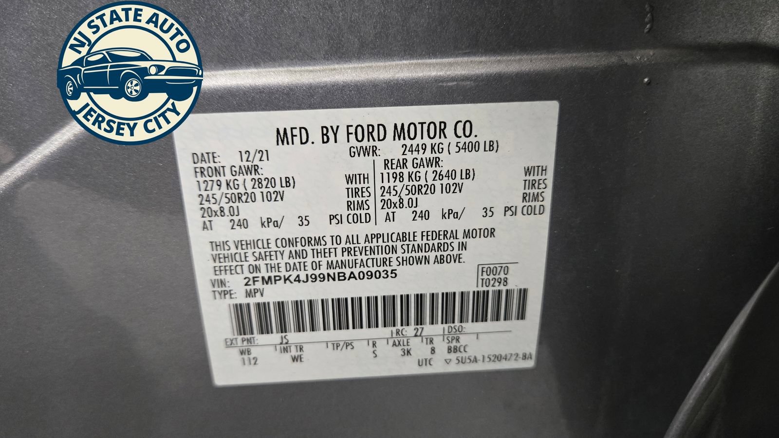 Used 2022 Ford Edge ST-Line AWD/4WD image 24