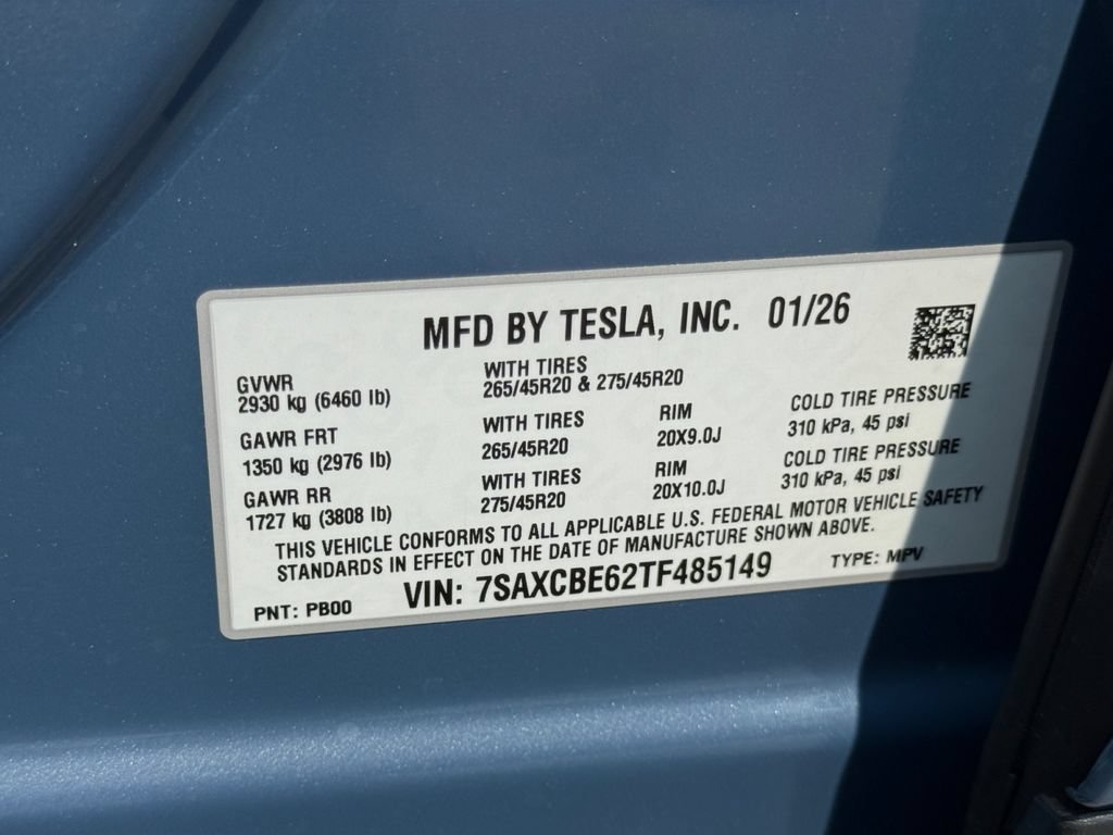 Used 2026 Tesla Model X Plaid AWD/4WD image 26