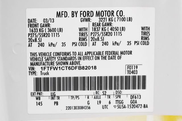 Used 2013 Ford F150 Platinum image 51