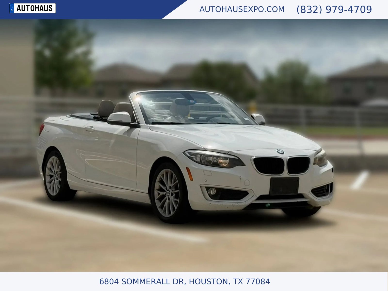 Used 2015 BMW 228i Convertible image 1