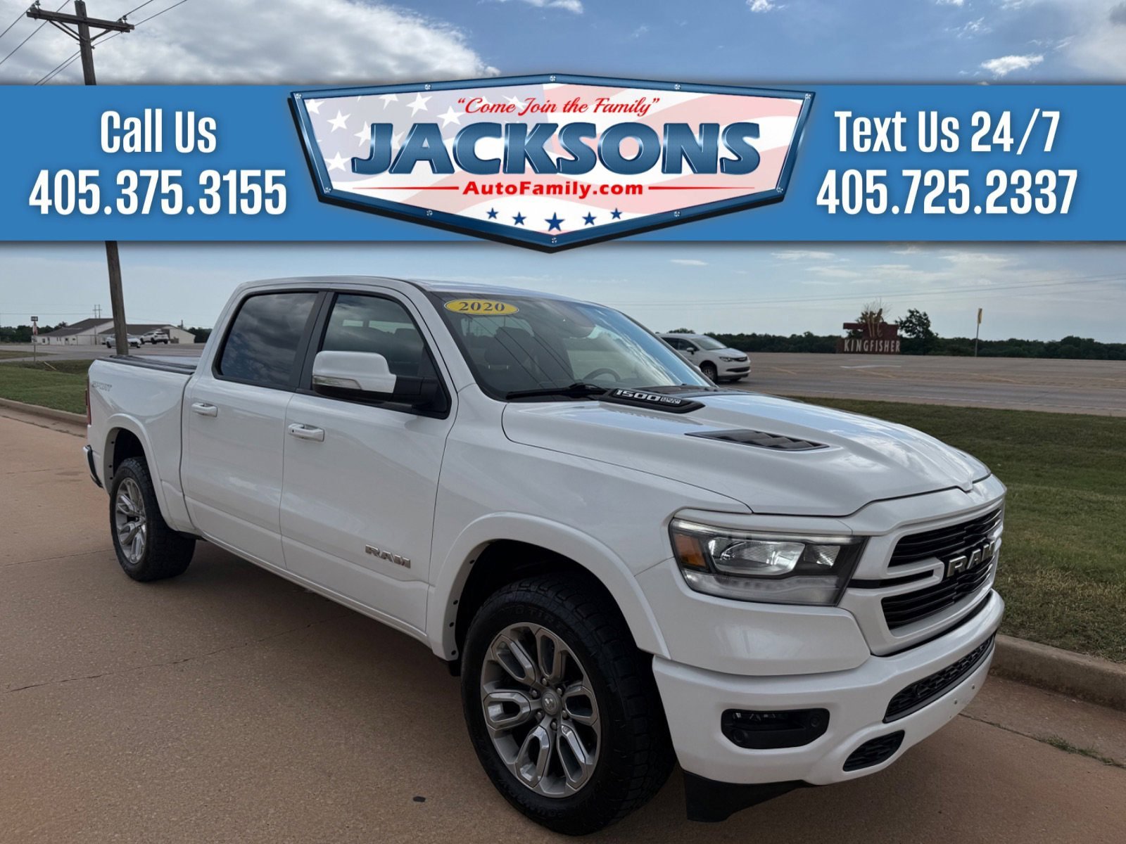 Used 2020 RAM 1500 Laramie w/ Sport Appearance Package