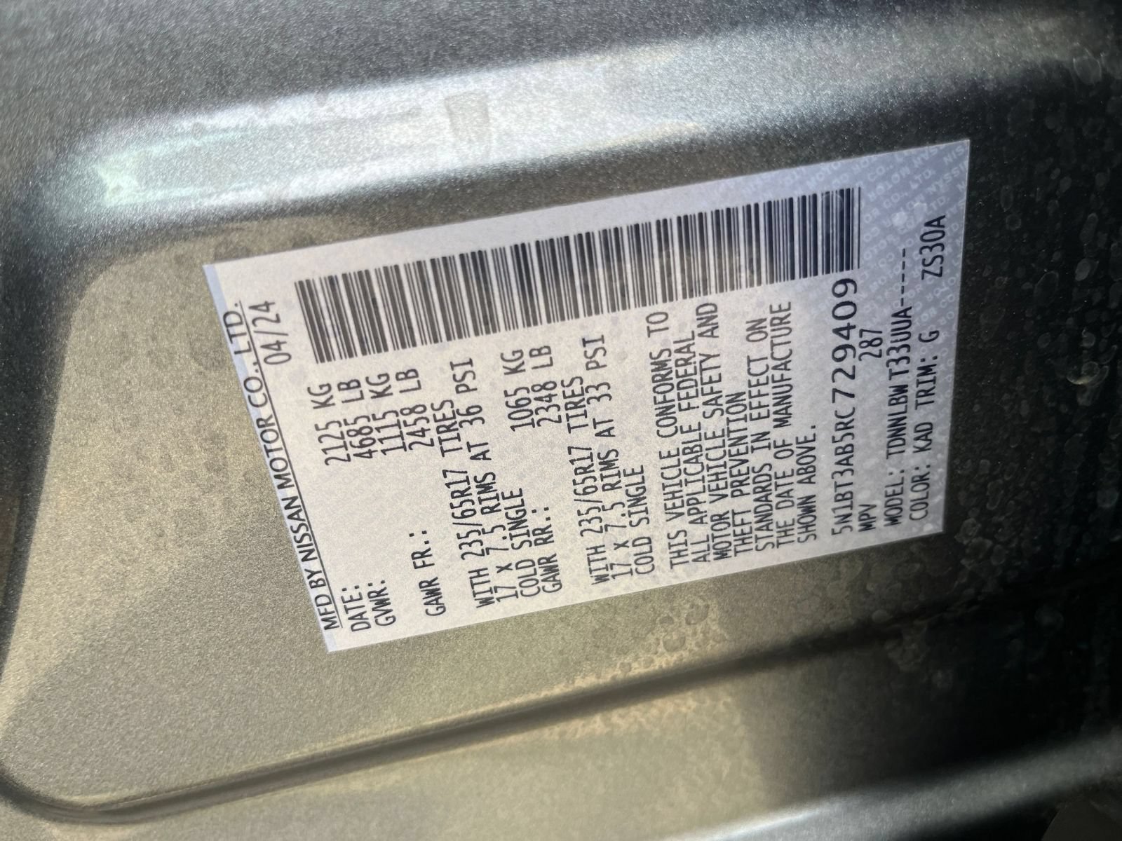 Used 2024 Nissan Rogue S AWD/4WD image 27