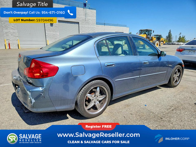 Used 2006 INFINITI G35 Sedan w/ (P03) Premium Pkg C RWD image 4