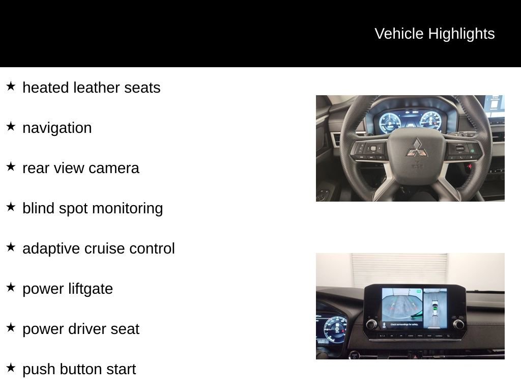 Used 2024 Mitsubishi Outlander SE image 10