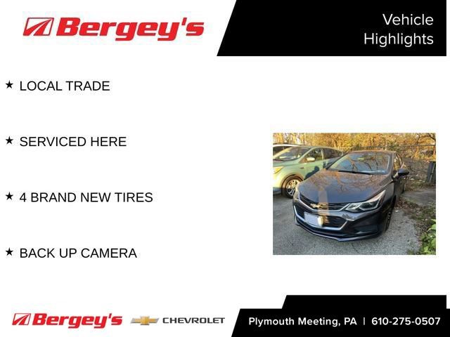 Certified 2017 Chevrolet Cruze LT w/ Convenience Package image 5