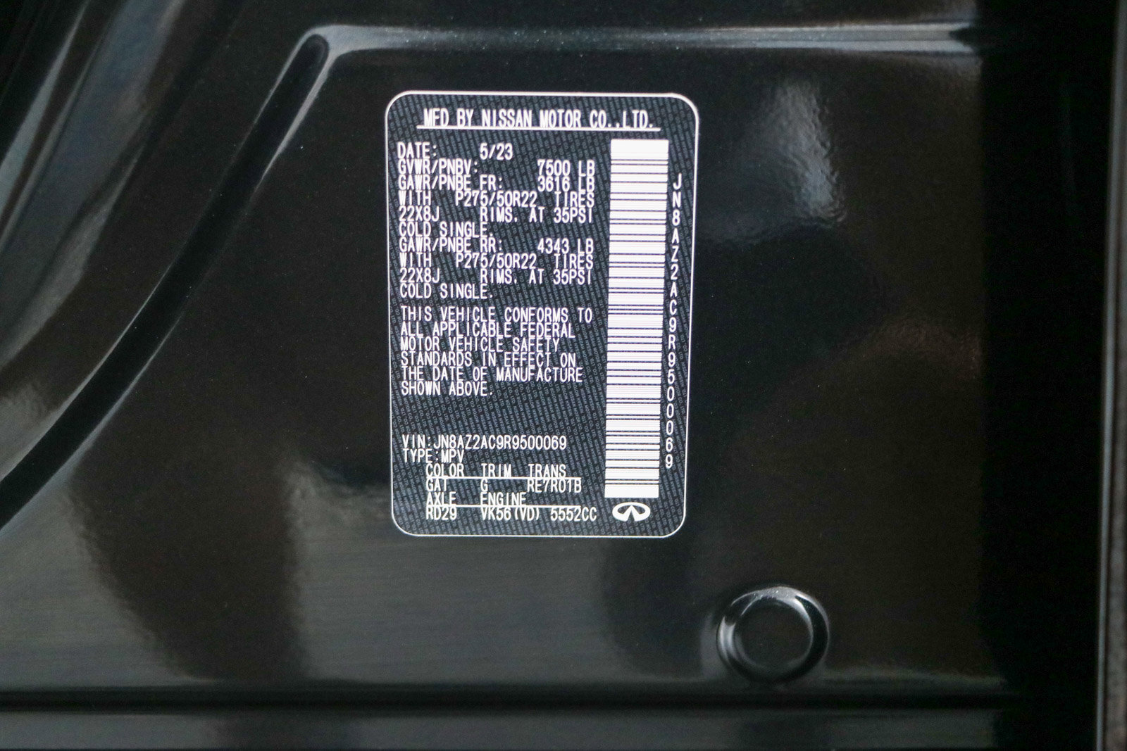 Used 2024 INFINITI QX80 Premium Select w/ All-Season Package image 41