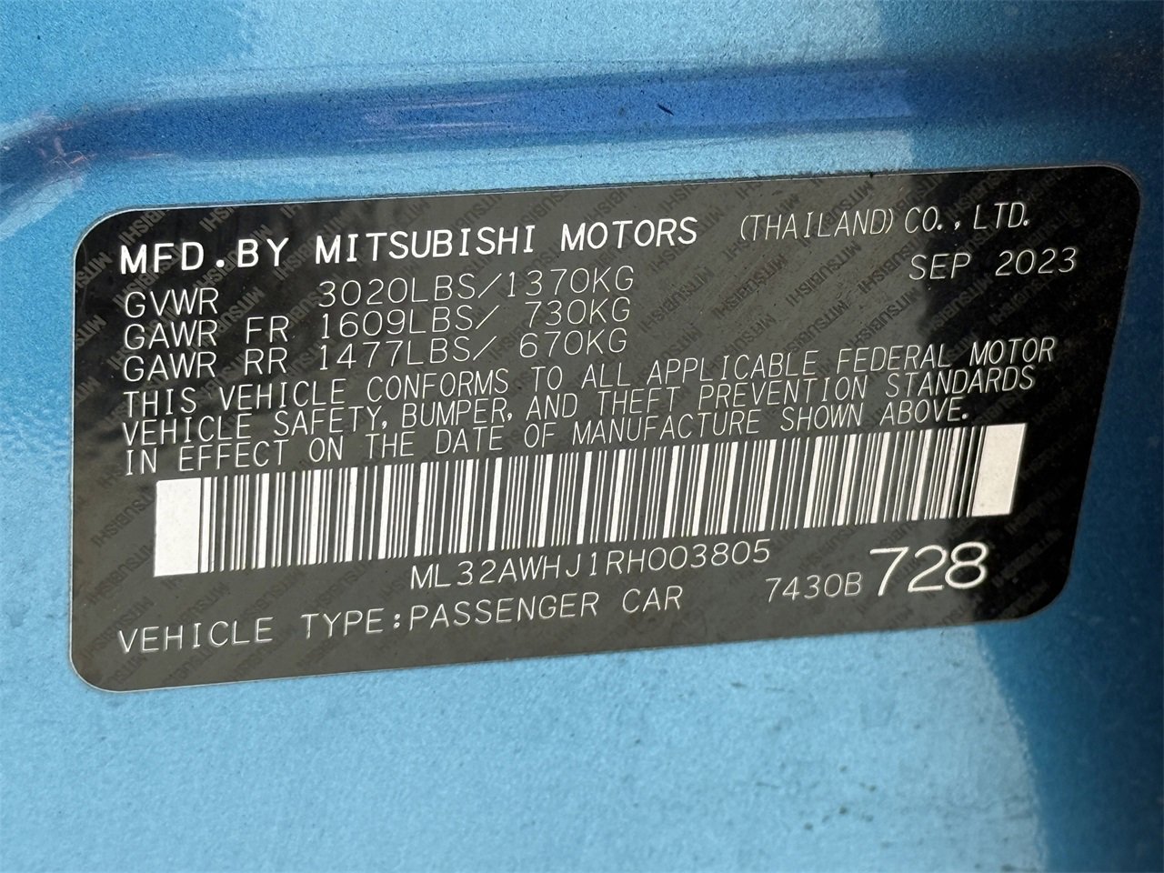 Used 2024 Mitsubishi Mirage Black Edition image 29