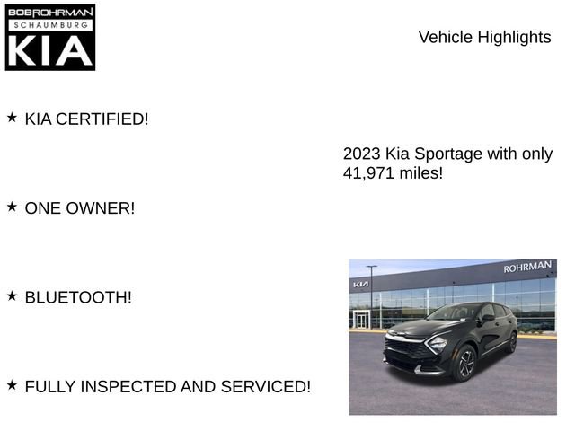 Used 2023 Kia Sportage LX AWD/4WD image 7